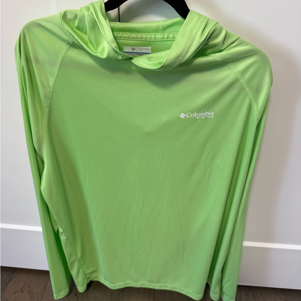 Columbia Green Long Sleeve Hoodie